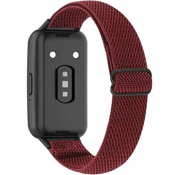 Pasek Nylonowy do Samsung Galaxy Fit 3, czerwony