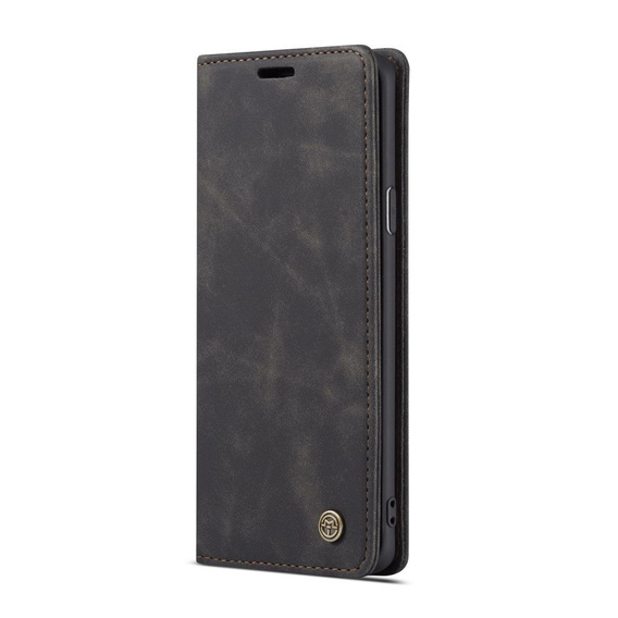 Etui CASEME do Samsung Galaxy S8 Plus, Leather Wallet Case, czarne