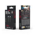 MaxLife Kabel USB Type-C do Type-C 60W 100cm Q26, czarny