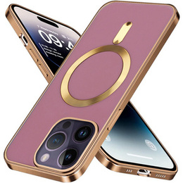 Etui Magnetyczne do Magsafe do iPhone 14 Pro, Fioletowy