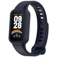 Pasek Silikonowy do Xiaomi Smart Band 9 Active / Xiaomi Redmi Band 3, Granatowy