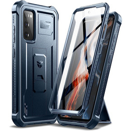 Etui pancerne do Samsung Galaxy S20 FE, Dexnor Full Body, granatowe