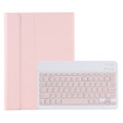 Etui z klawiaturą do Samsung Galaxy Tab S6 Lite 10.4" 2020/2022/2024, Pen Slot, różowe rose gold