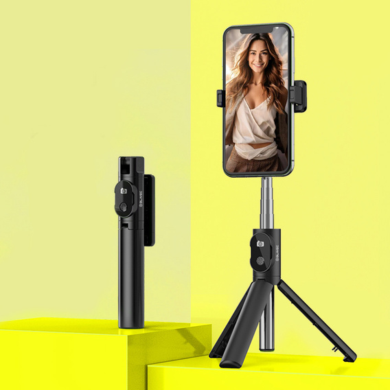Blavec Selfie Stick Coco P-04 tripod + pilot 0,7 metra - czarny