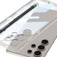 Etui do Samsung Galaxy S25 Ultra, GKK Clear Case, z rysikiem, przezroczyste