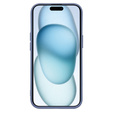 Etui do iPhone 15 Plus, Silicone Lite, szare