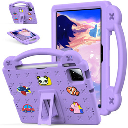 Etui do Xiaomi Pad 7 / 7 Pro, Cute Patterns, z podstawką, fioletowe