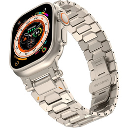 Bransoleta do Apple Watch 1/2/3/4/5/6/7/8/9/10/11/SE Ultra 1/2/3 42/44/45/46/49mm, Tytanowa