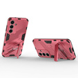 Etui do Samsung Galaxy A56 5G, Military kickstand, różowe