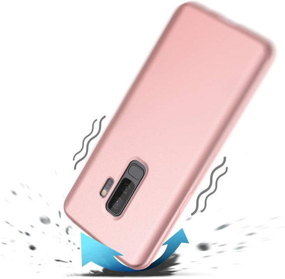 Etui do Samsung Galaxy S9+ Plus, Suritch Full Body, różowe rose gold