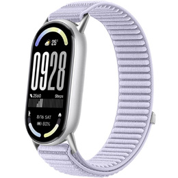 Pasek Nylonowy do Xiaomi Smart Band 10 / 9 / 8, Fioletowy