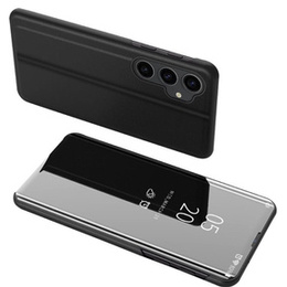 Etui do Samsung Galaxy S23 FE, Clear View, czarne