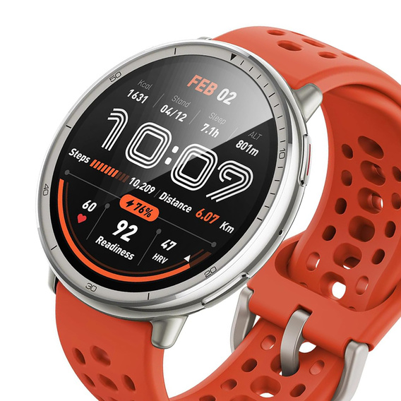2x Szkło Hybrydowe ERBORD do Amazfit Active 2