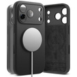 Etui Ringke do iPhone 17 Pro, Silicone MagSafe, Black