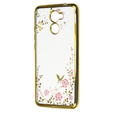 Etui Star Dust DIAMOND Case do Huawei Y7 - Gold