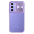 Etui do Samsung Galaxy A54 5G, Slide Camera, fioletowe