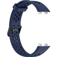 Pasek Silikonowy do Huawei Band 8 / Huawei Band 9 / Huawei Band 10, Granatowy