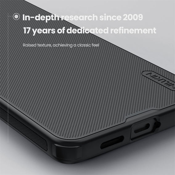 Etui NILLKIN do Samsung Galaxy S26 Plus, Frosted Shield, do MagSafe, czarne
