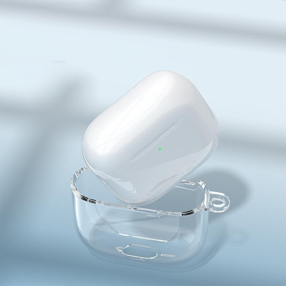 Etui Silicone na Słuchawki Apple Airpods 4, przezroczyste