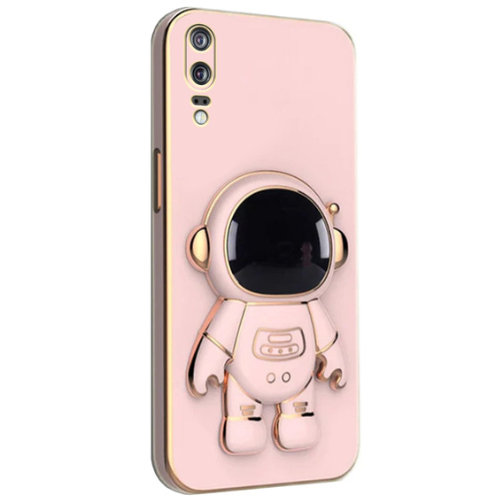 Etui do  Huawei P20, Astronaut, różowe