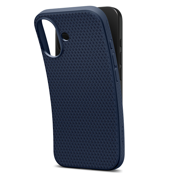 Etui Spigen do iPhone 17, Liquid Air, Navy Blue