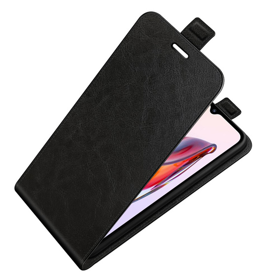Etui z klapką do Xiaomi Redmi 12C, Flip, czarne