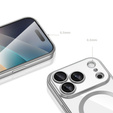 Etui do iPhone 17 Pro Max Electro MagSafe – srebrne