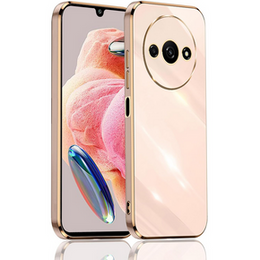 Etui do Xiaomi Redmi A3, Glamour CamShield, różowe rose gold