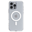 Etui z MagSafe Spigen do iPhone 16 Pro Max, Ultra Hybrid "T", Przezroczyste