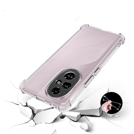 Przezroczyste etui TPU do Honor 200 Pro 5G – lekkie, elastyczne, odporne na wstrząsy