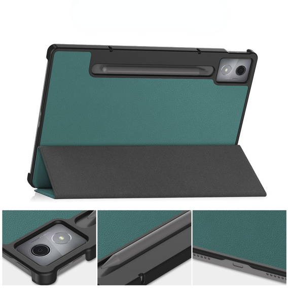 Etui do Lenovo Idea Tab Pro 12.7", Smartcase, zielone