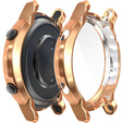 2w1 Etui z Osłoną na ekran do Huawei Watch GT 2 42mm, Różowe złoto