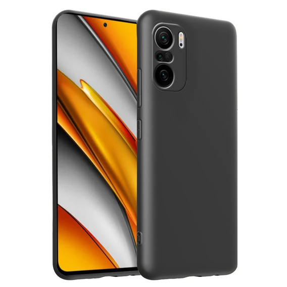 Etui do Xiaomi Mi 11i / POCO F3, Silicone Lite, czarne