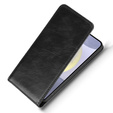Etui z klapką do Samsung Galaxy S25, Flip, czarne