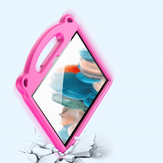 Etui dla dzieci do Samsung Galaxy Tab A8 10.5, DuxDucis, panda, różowe
