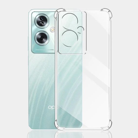 Etui do Oppo A79 5G, Dropproof, Przezroczyste