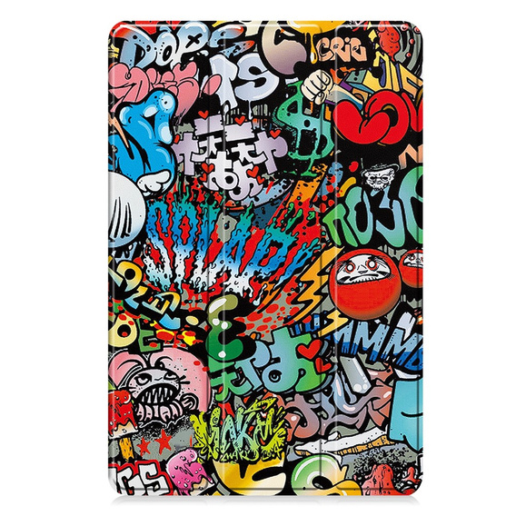 Etui do Lenovo Idea Tab 11" 2025 TB336FU TB336ZU, Smartcase, z funkcją podstawki, Graffiti