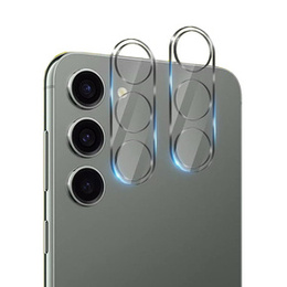 2x Szkło hartowane na aparat ERBORD do Samsung Galaxy S24+ Plus, Przezroczyste