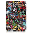 Etui do Huawei Matepad T10 / T10S, Trójdzielne z klapką, Graffiti