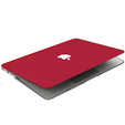 Etui do Macbook Pro 14.2 A2442, HardShell, czerwone