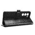 Etui z klapką do Oppo A5 5G / A5m, Wallet Rhombus, czarne