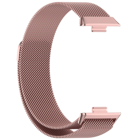 Bransoleta Milanese do Huawei Watch Fit 4 / 4 Pro / 3, Różowa