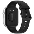 Pasek Silikonowy do Huawei Watch Fit 4 / 4 Pro / 3, Czarny