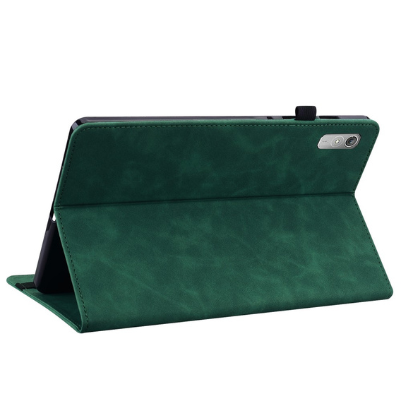 Etui do Lenovo Tab P11 Gen 2 TB350FU TB350XU 11.5", Wallet Pen Slot, zielone