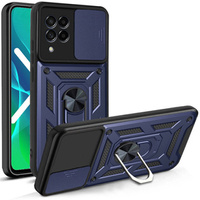 Etui pancerne do Samsung Galaxy M53 5G, CamShield Slide, granatowe