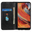 Etui do Samsung Galaxy A26, Wallet Litchi Leather, czarne