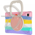 Etui dla dzieci do Samsung Galaxy tab A8 10.5 SM-X200 SM-X205, pancerne z paskiem, wielokolorowe