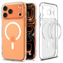 Etui Spigen do iPhone 17 Pro, Ultra Hybrid MagSafe, Frost White