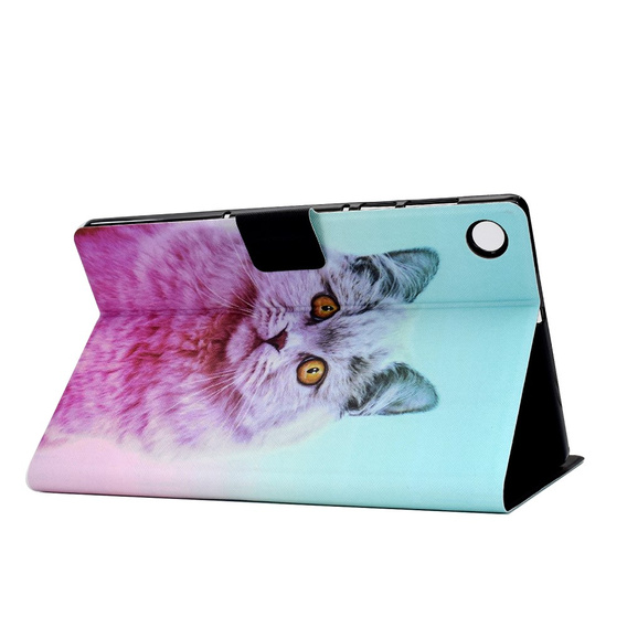 Etui do Samsung Galaxy Tab A9 X110 / X115, pink cat