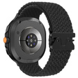 Pasek nylonowy do Samsung Galaxy Watch 8 / 8 Classic, Czarny